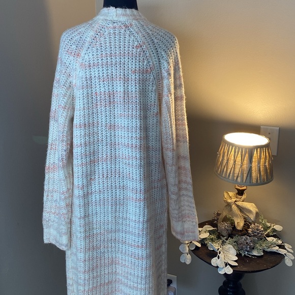 torrid midi pastel knit cardigan sweater - size Plus 0,  L, 12 - Picture 3 of 4